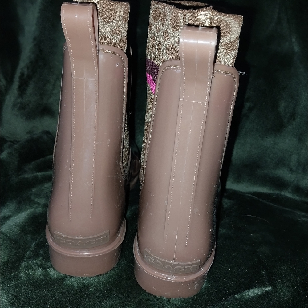Coach Rivington Rain boot NIB - Picture 3 of 4